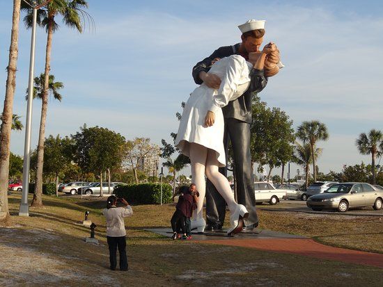 Unconditional Surrender Sculpture